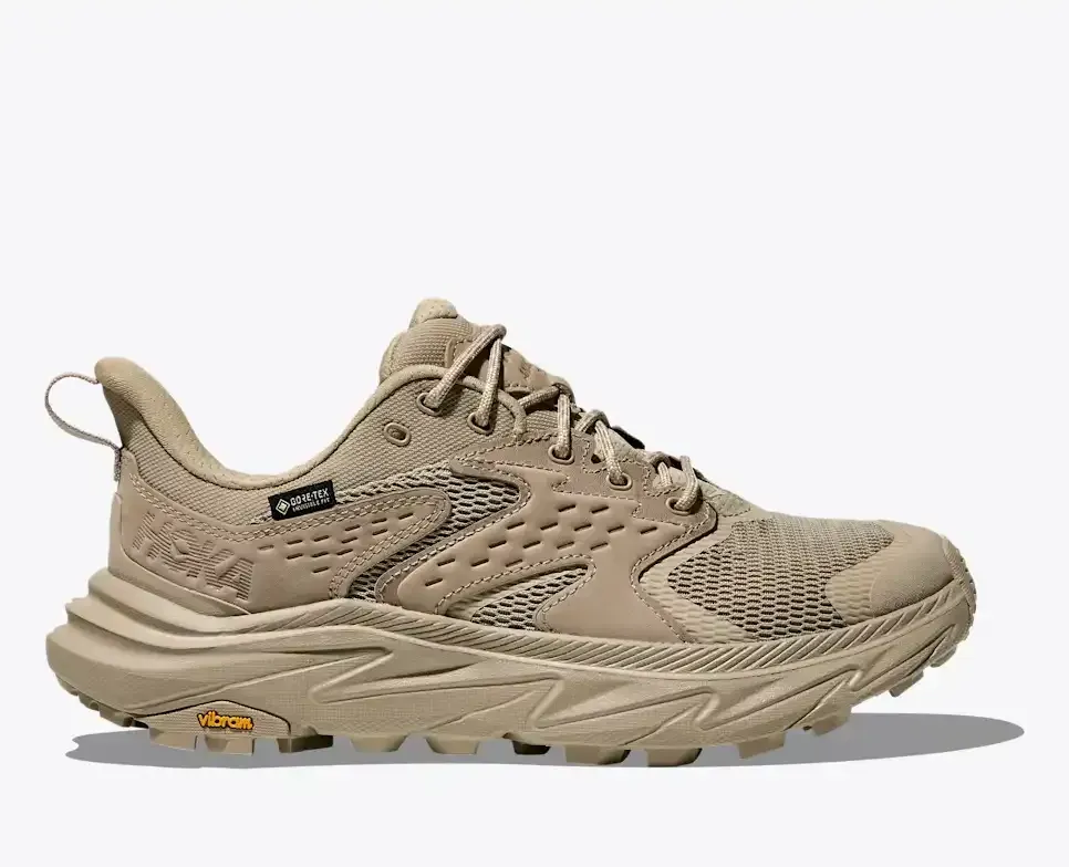 HOKA Anacapa 2 Low GORE-TEX Naturleinen Hafermilch Damen Media front view