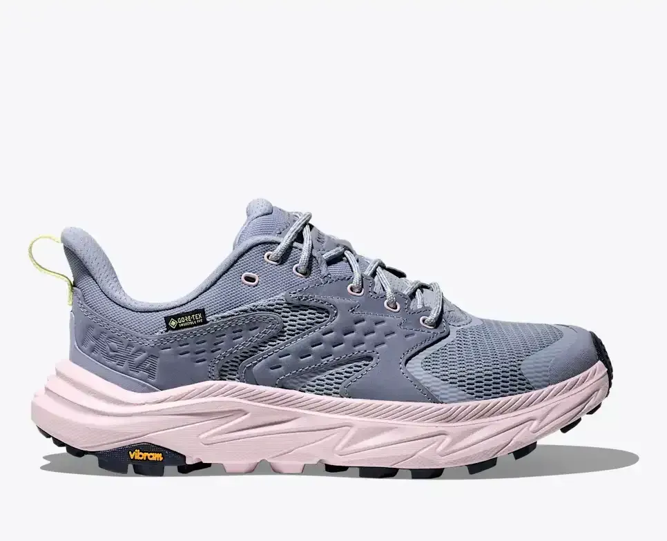 HOKA Anacapa 2 Low GORE-TEX Ruhiges Blau Fliedercreme Damen Media front view