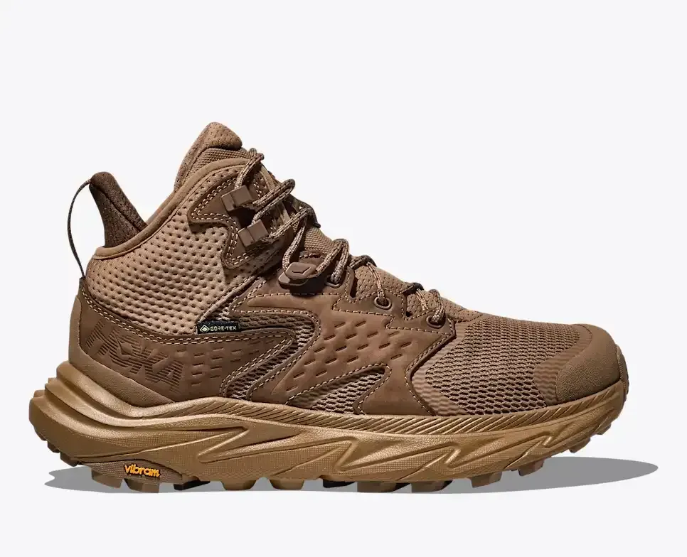 HOKA Anacapa 2 Mid GORE-TEX Roggen Rindenbraun Damen Media front view