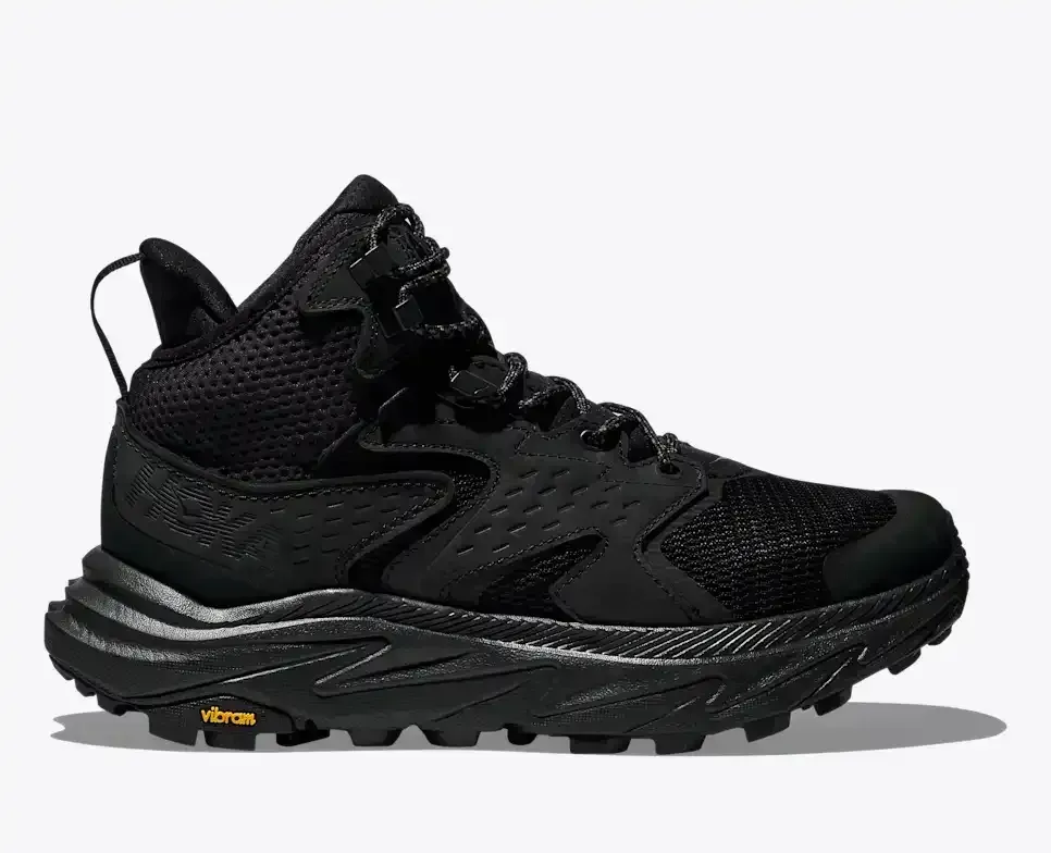 HOKA Anacapa 2 Mid GORE-TEX Schwarz Media front view