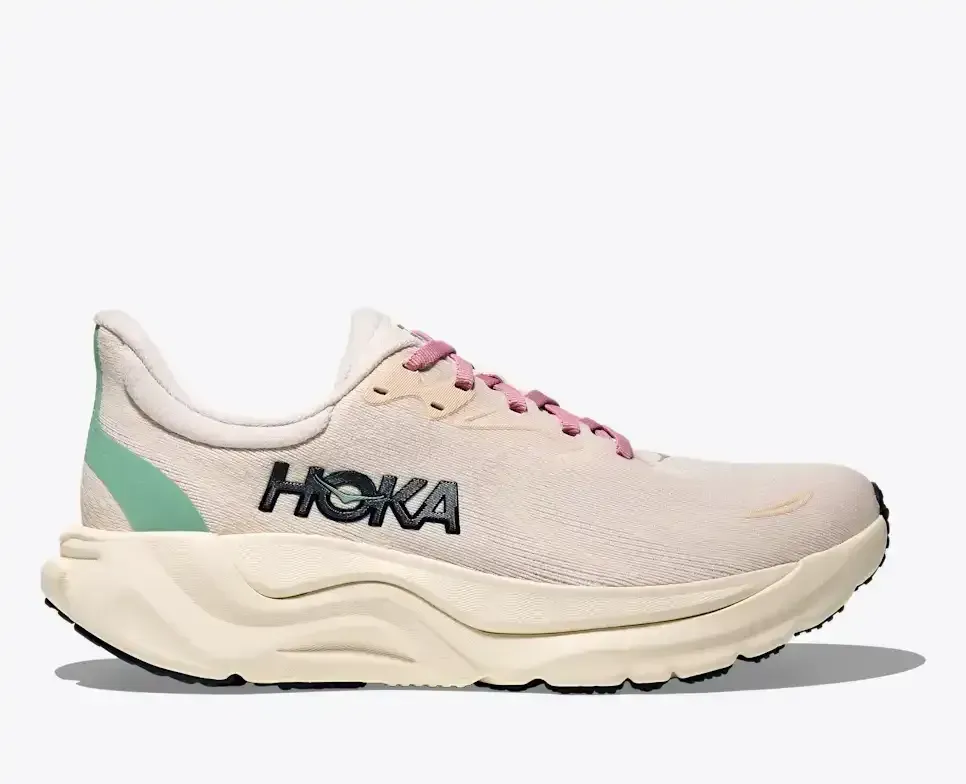 HOKA Arahi 8 Rose Cream Alabaster Damen Media front view