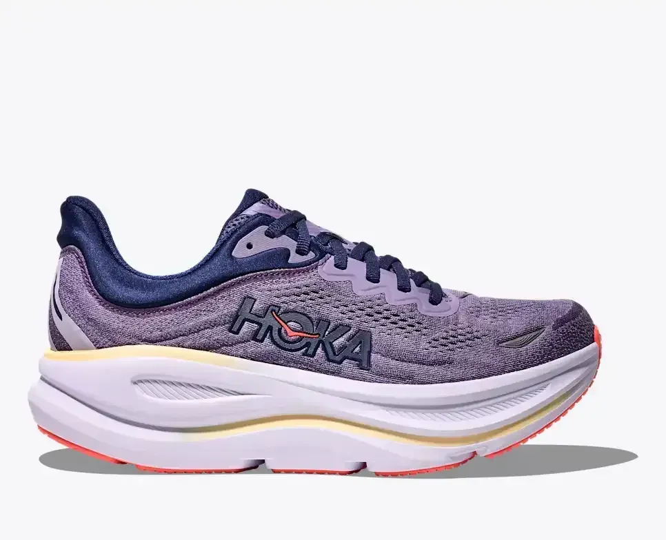 HOKA Bondi 9 Berry Jam Berry Patch Damen Media front view