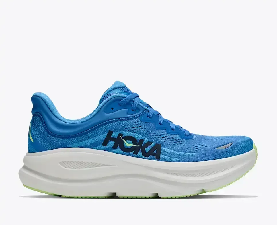 HOKA Bondi 9 Virtual Blue Media front view