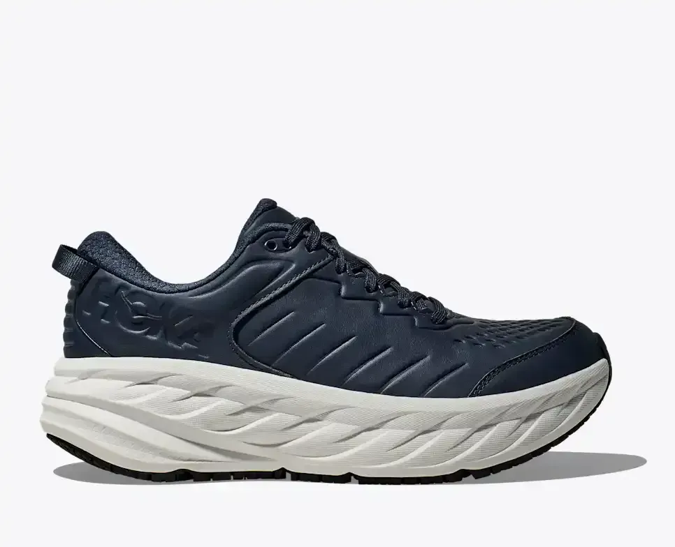 HOKA Bondi SR Outerspace Weiß Media front view