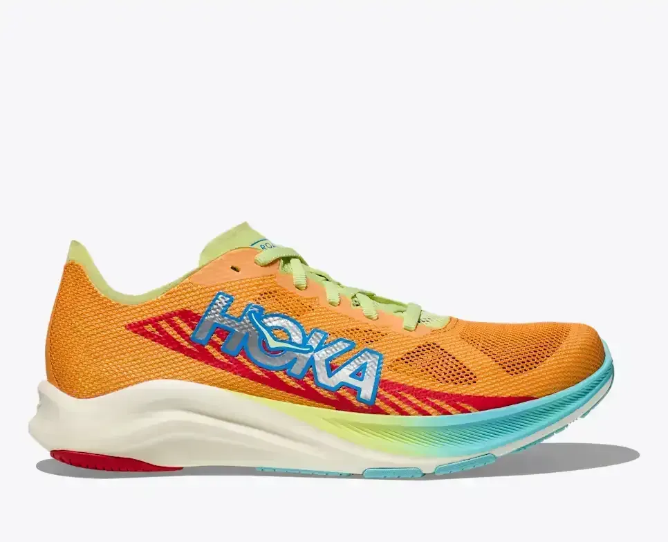 HOKA Cielo Road Solar Flare Selleriesaft Media front view