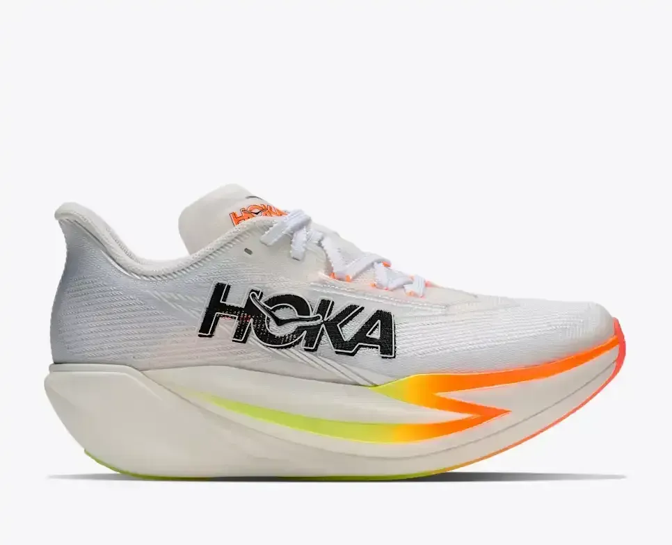 HOKA Cielo X1 3.0 Frost Black Media front view