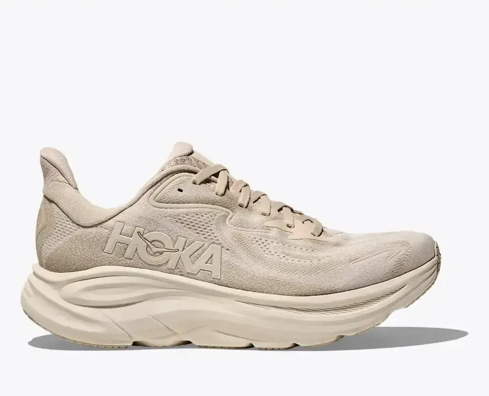 HOKA Clifton 10 Oatmeal Hafermilch Media front view