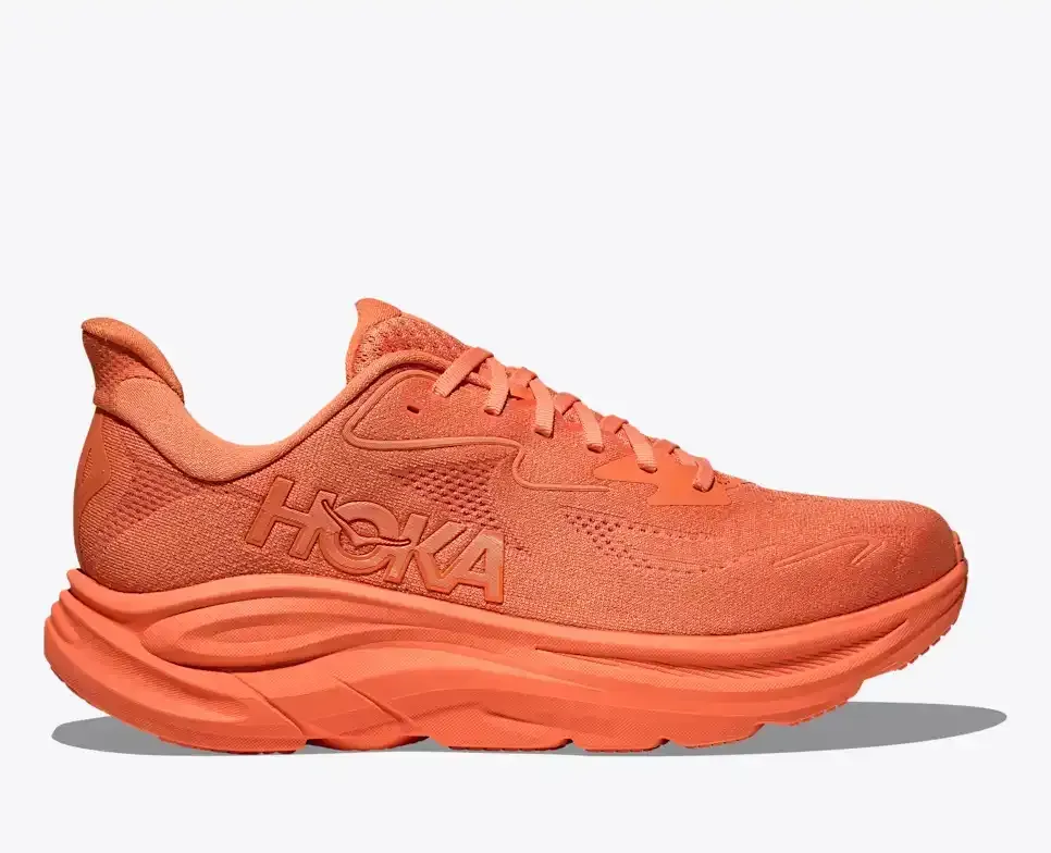 HOKA Clifton 10 Persimmon Media front view