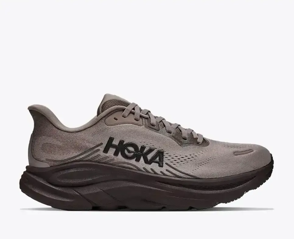HOKA Clifton 11 Boulder Grey Kieselgrau Media front view