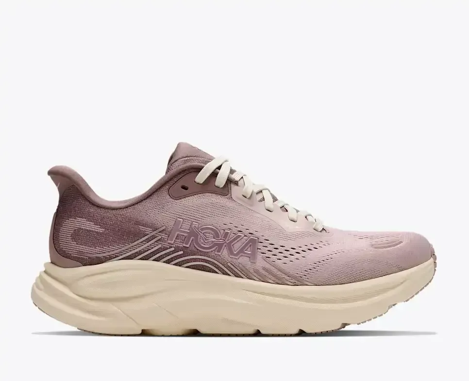 HOKA Clifton 11 Pink Opal Quartzite (Damen) Media front view
