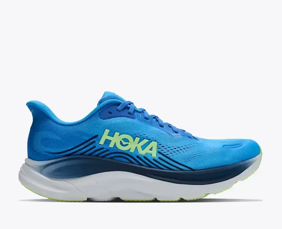 HOKA Clifton 11 Virtual Blue Media front view