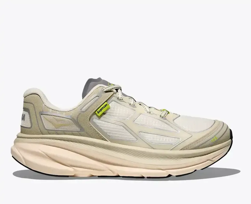 HOKA Clifton One9 Supervsn Eisgrau Media front view