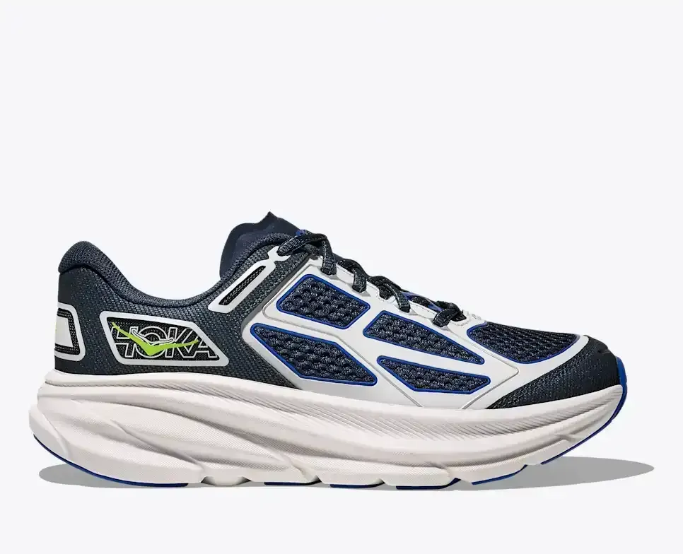 HOKA Clifton One9 Varsity Marineweiß Media front view