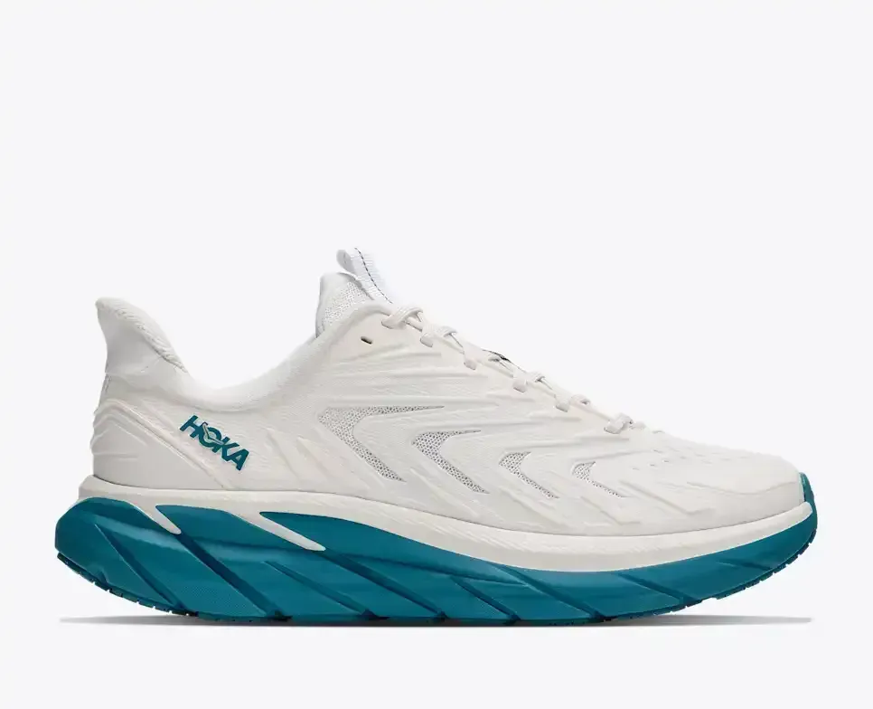 HOKA Clifton UTL Frost Aurora Aqua (Damen) Media front view