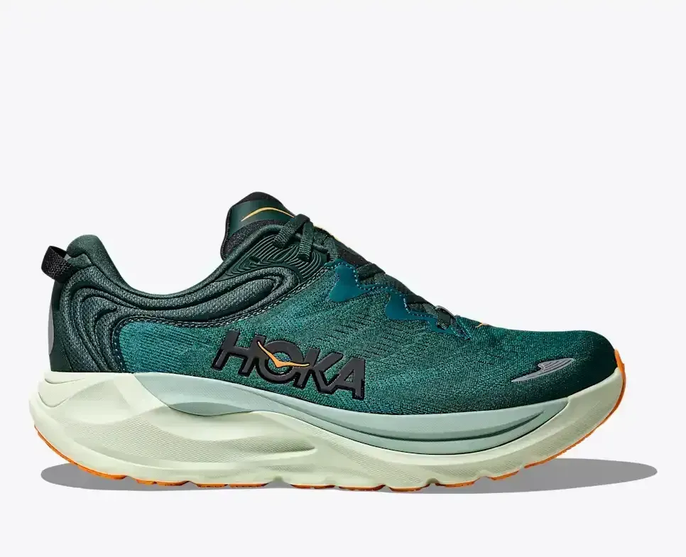 HOKA Gaviota 6 Bay Leaf Tidal Wave Media front view