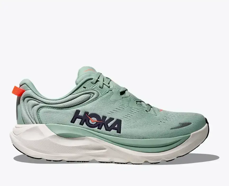 HOKA Gaviota 6 Sage Stardust Media front view