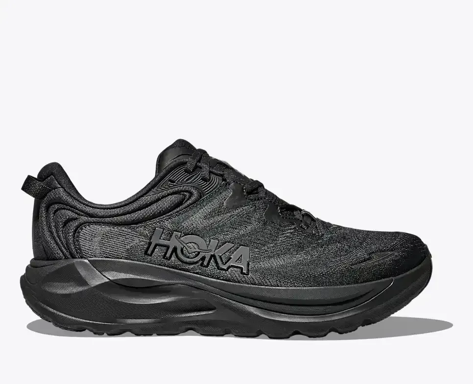 HOKA Gaviota 6 Schwarz Media front view