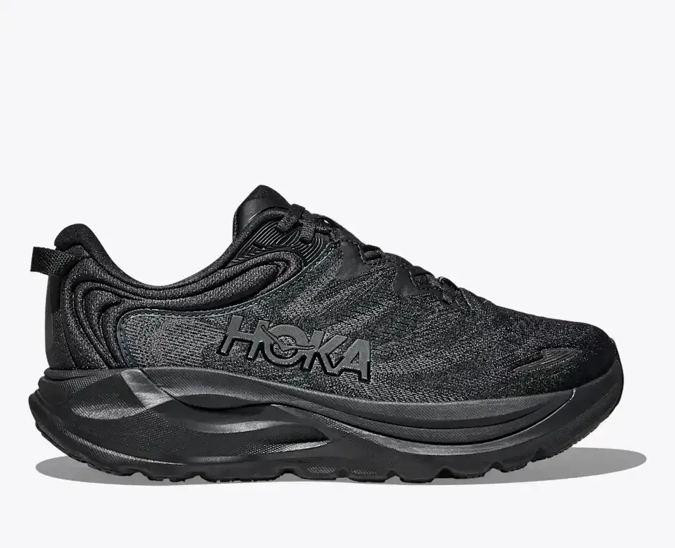 HOKA Gaviota 6 Schwarz (Damen) Media front view