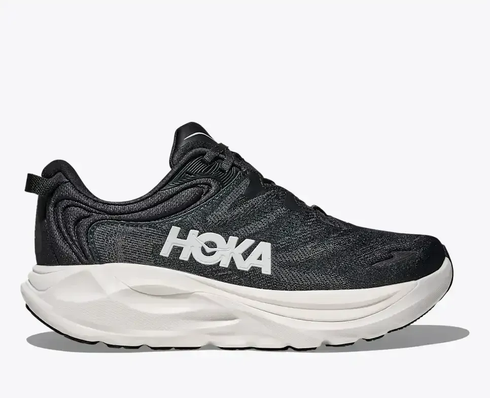 HOKA Gaviota 6 Schwarz Weiß (Damen) Media front view