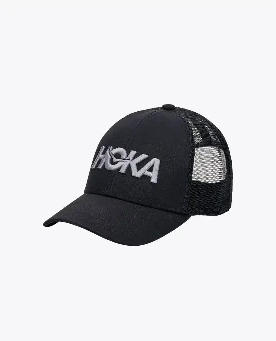 HOKA Hoka Core Logo Trucker Schwarz Media front view