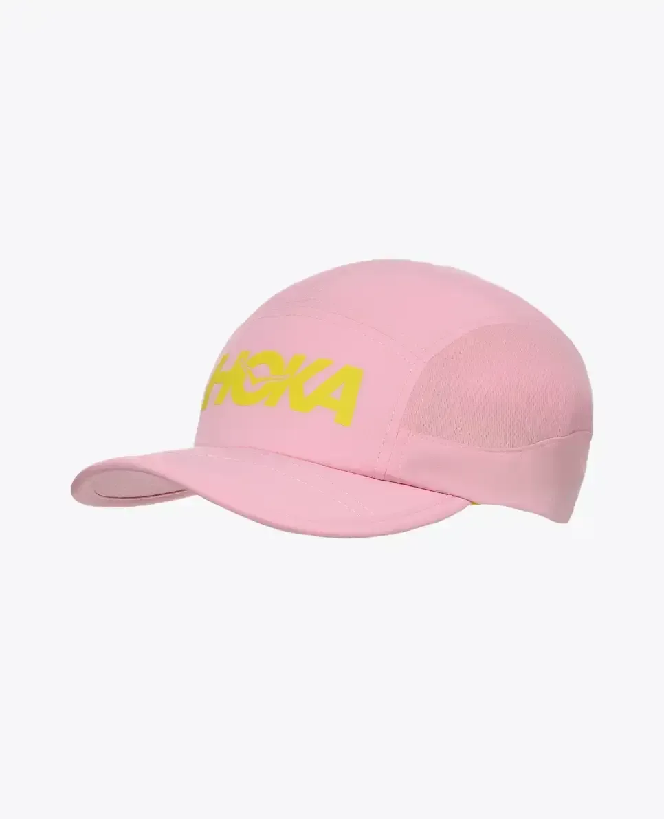 HOKA Hoka Run Hat Bubble Gum Media front view