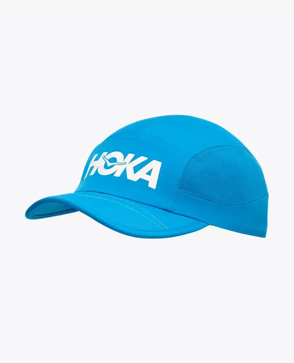 HOKA Hoka Run Hat Hoka Blau Media front view