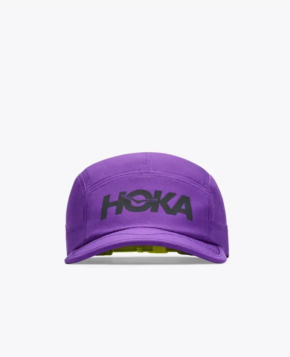 HOKA Hoka Run Hat Virtual Violet Media front view