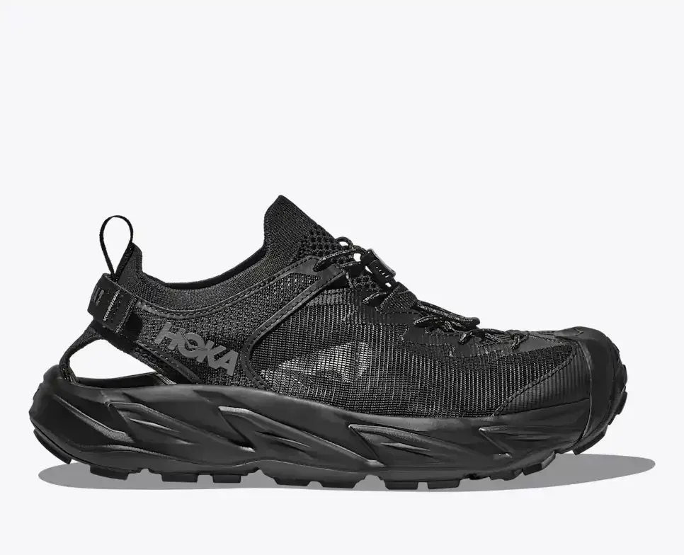 HOKA Hopara 2 Triple Black (Damen) Media front view