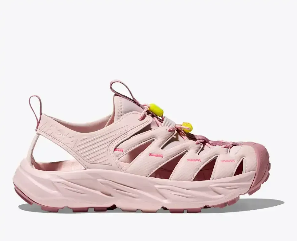HOKA Hopara Rose Tea Neon Rose Media front view