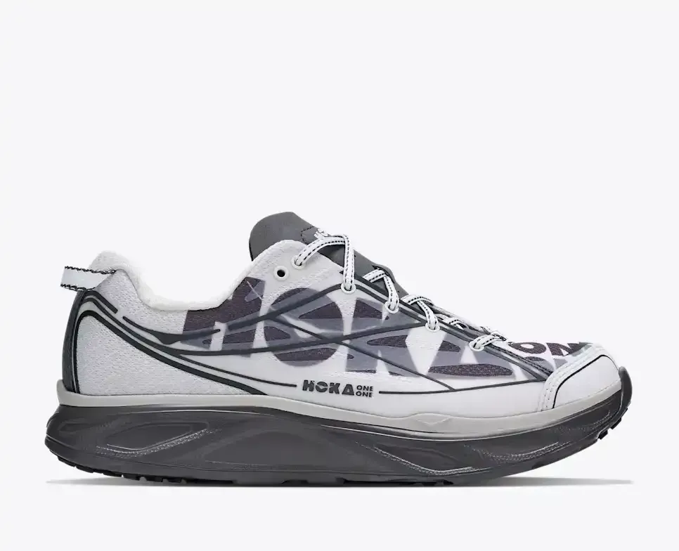 HOKA Huaka Pro Cosmic Grey Satellitengrau Media front view