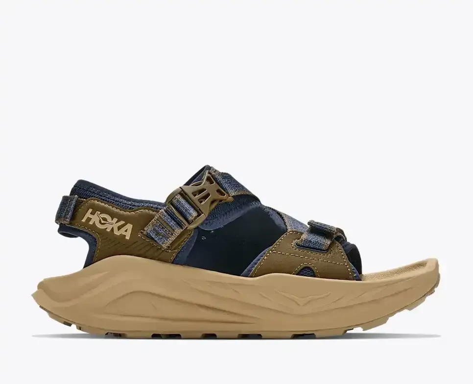 HOKA Infini Hike TC Sepia Barley Media front view