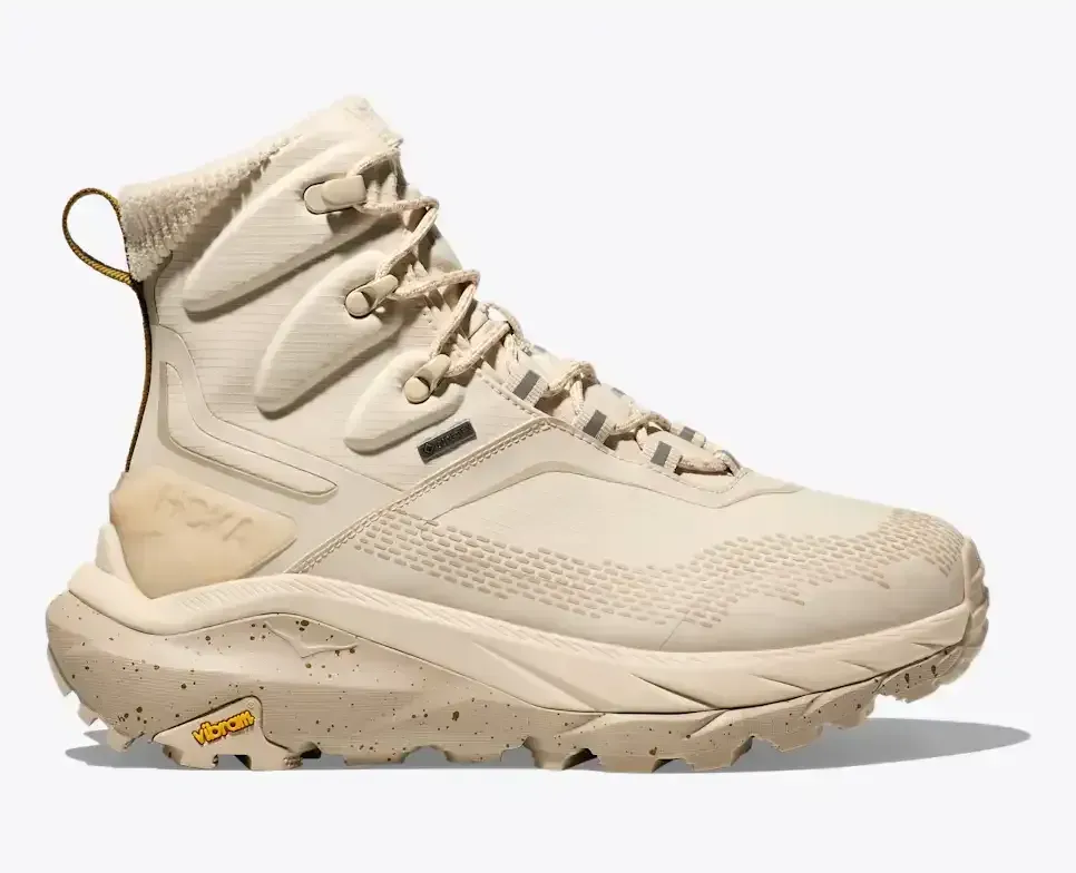 HOKA Kaha 2 Frost GORE-TEX Oat Milk Sesame (Damen) Media front view