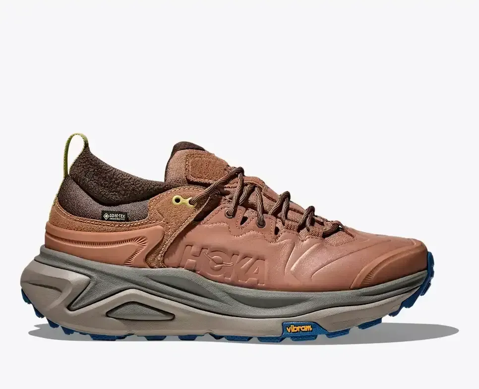 HOKA Kaha 3 Low GORE-TEX Maple Gravel Media front view