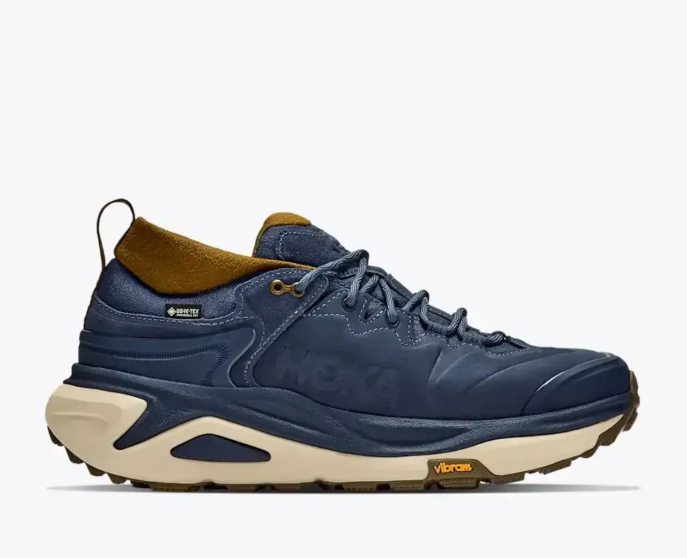 HOKA Kaha 3 Low GORE-TEX Varsity Navy Barley Flour (Damen) Media front view
