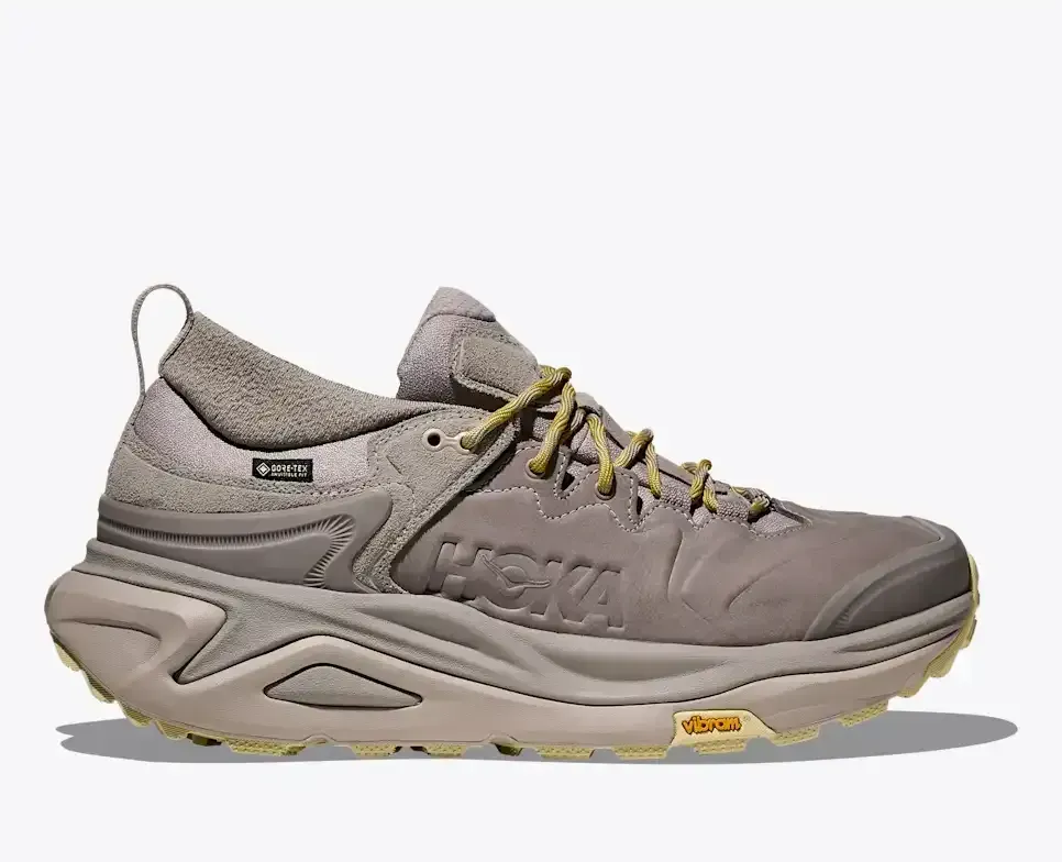 HOKA Kaha 3 Low GORE-TEX Zementspachtel Media front view