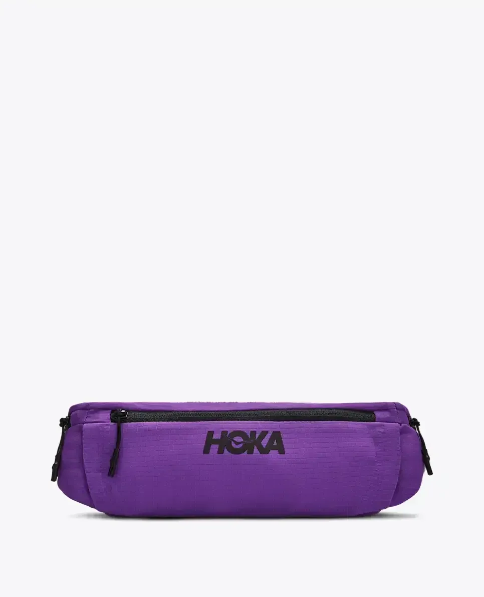HOKA Laufgürtel Virtual Violet Media front view