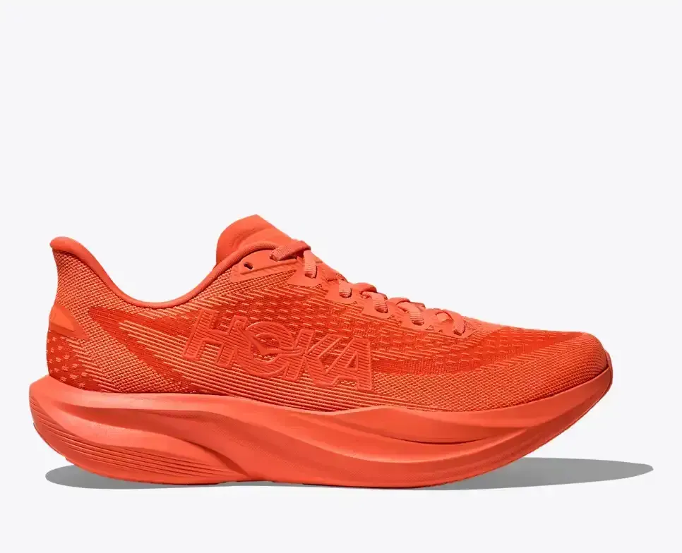 HOKA Mach 7 Bell Pepper (Damen) Media front view