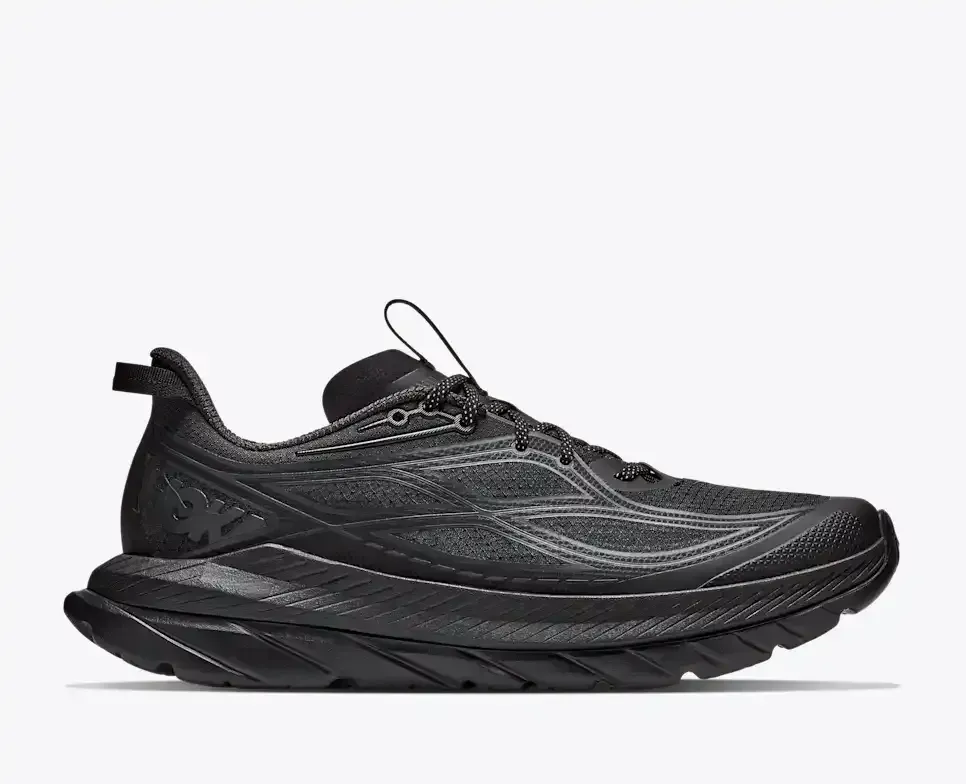 HOKA Mach Remastered Obsidian (Damen) Media front view