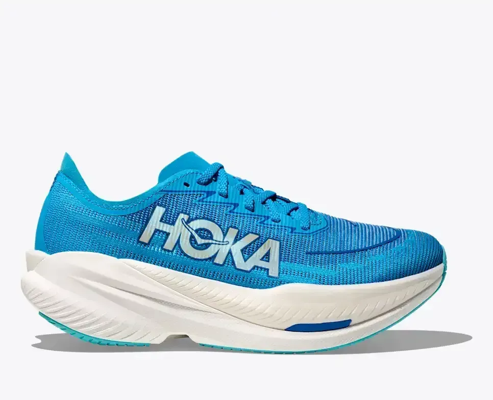 HOKA Mach X 2 Skyward Blue Electric Cobalt Media front view