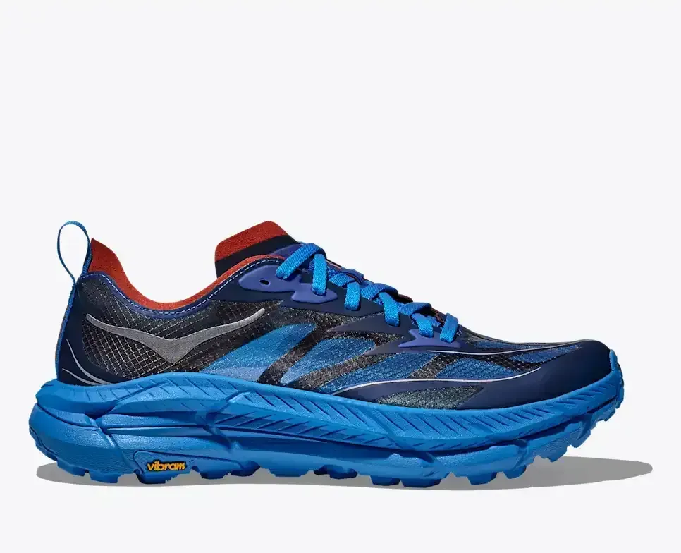 HOKA Mafate Speed ​​4 Lite Electric Cobalt Dry Chili Media front view