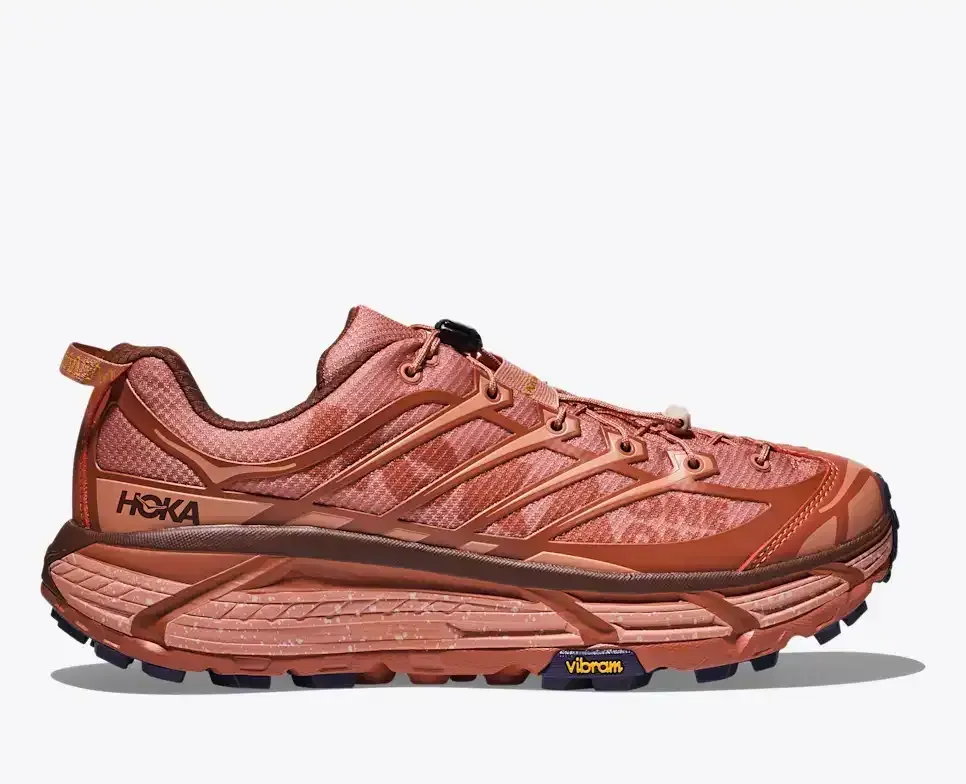 HOKA Mafate Three2 Hot Sauce Steingut Media front view