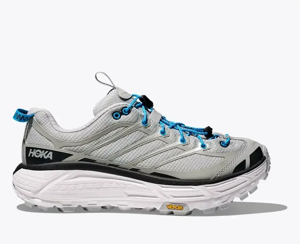 HOKA Mafate Three2 Stardust Skyward Blue Media front view