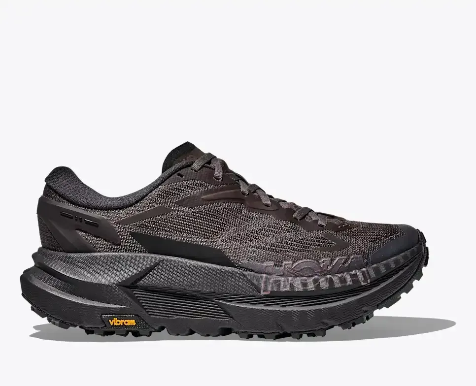 HOKA Mafate X _J.L-A.L_ Tiefschwarz Media front view