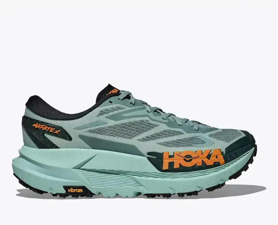 HOKA Mafate X Sage Rosemary Media front view