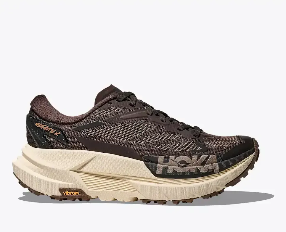 HOKA Mafate X Walnuss-Roggen Media front view
