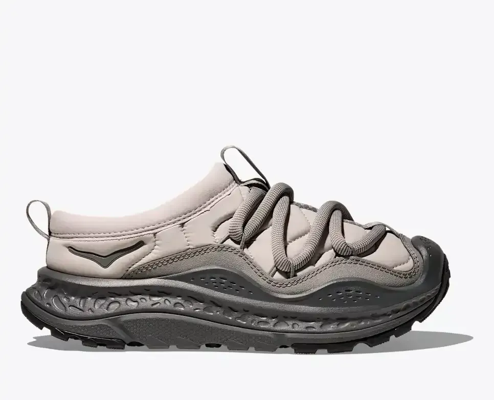 HOKA Ora Primo Stardust Satellite Grey Media front view