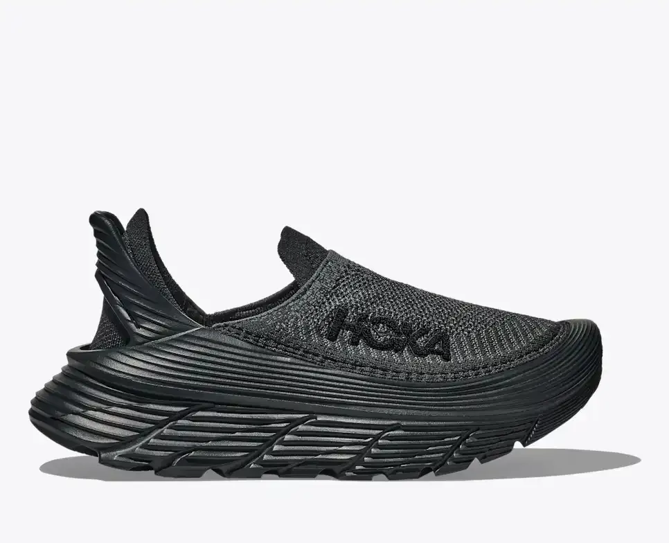 HOKA Restore TC Schwarz Media front view