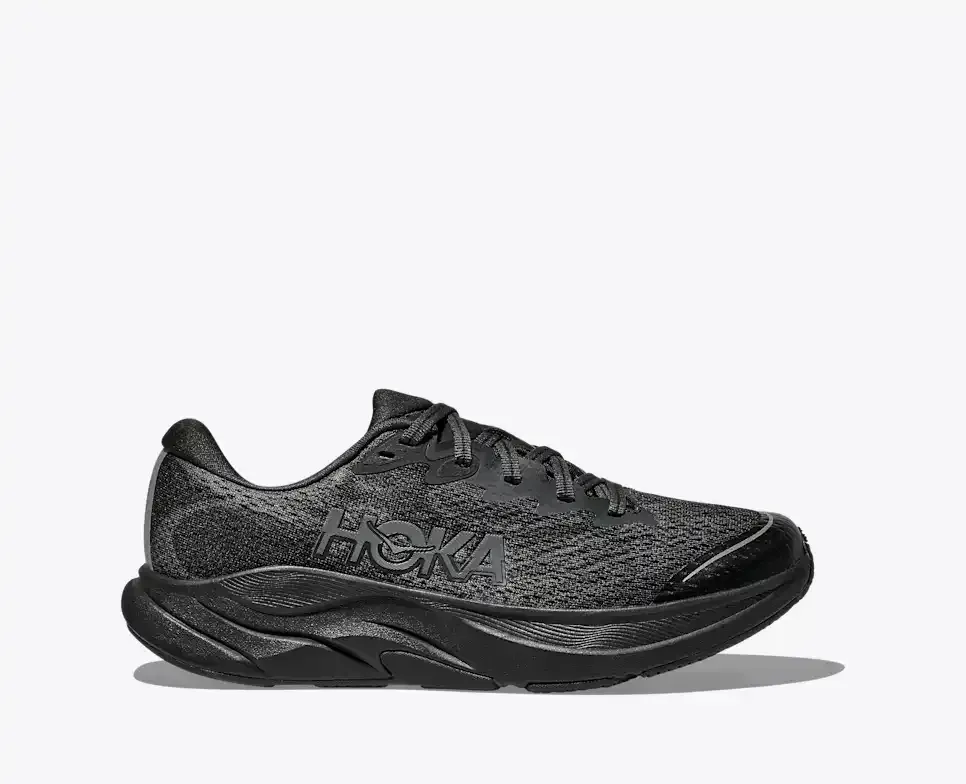 HOKA Rincon 4 Triple Black (GS) Media front view