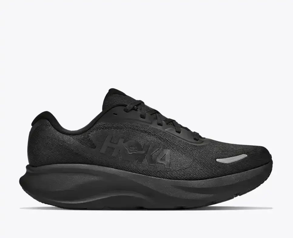 HOKA Rincon 5 Schwarz (Damen) Media front view