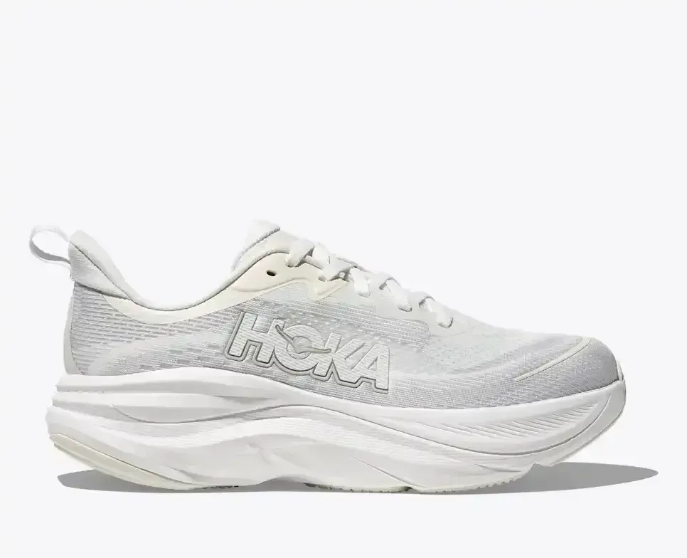 HOKA Skyflow Frost Cosmic Grey (Damen) Media front view
